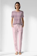 Woman Polyviscon TidyPatch Pocket Detail Pyjama Set - ROTASYON - Image 1