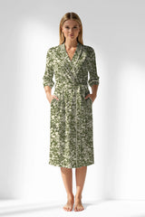 Woman Polyviscon GreenHalo Dressing Gown - ROTASYON - Image 1