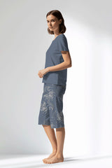Woman Polyviscon Liliora Capri Set - 18-3916 - Image 2