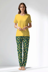 Woman Polyviscon Sunrise Pyjama Set - B-13-0850 - Image 1