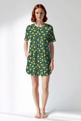 Woman Polyviscon Sunrise Pocket Detail Tunic - ROTASYON - Image 1