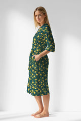 Woman Polyviscon Sunrise Dressing Gown - ROTASYON - Image 2