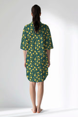 Woman Polyviscon Sunrise Shirt Tunic - ROTASYON - Image 3