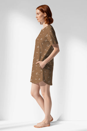 Woman Polyviscon Arlisse Pocket Detail Tunic - ROTASYON - Image 2