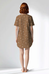 Woman Polyviscon Arlisse Pocket Detail Tunic - ROTASYON - Image 3