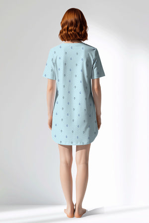 Woman Polyviscon Arvelin Pocket Detail Tunic - ROTASYON - Image 3