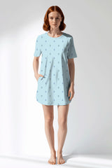 Woman Polyviscon Arvelin Pocket Detail Tunic - ROTASYON - Image 1