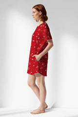 Woman Polyviscon Catty Pocket Detail Tunic - ROTASYON - Image 2
