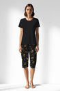 Woman Polyviscon Floryn Capri Set - METRAJ ZEMIN - Image 1