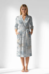 Woman Polyviscon Livora Dressing Gown - ROTASYON - Image 1