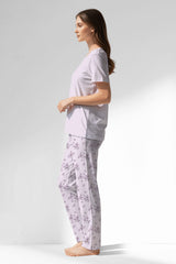 Woman Polyviscon Lunaris Pyjama Set - METRAJ ZEMIN - Image 2