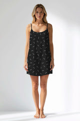 Woman Polyviscon Ritmica Thin Strap Tunic - ROTASYON - Image 1