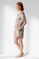 Woman Polyviscon Selvine Pocket Detail Tunic - ROTASYON - Image 2