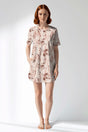 Woman Polyviscon Selvine Pocket Detail Tunic - ROTASYON - Image 1