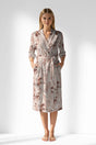 Woman Polyviscon Selvine Dressing Gown - ROTASYON - Image 1