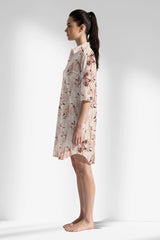 Woman Polyviscon Selvine Shirt Tunic - ROTASYON - Image 2