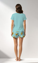 Woman Supreme Nera Short Set - A-13-4910 - Image 3