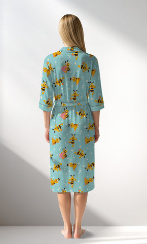 Woman Supreme Nera Dressing Gown - ROTASYON - Image 3