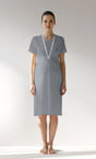 Woman Supreme Polka Pregnant Tunic - A-ROTASYON (GRI ZEMIN) - Image 1