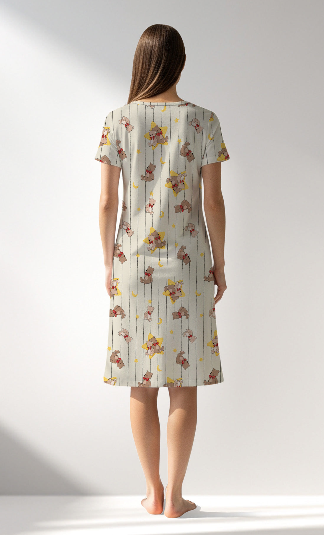 Woman Supreme Bear Home Dress - ROTASYON - Image 1