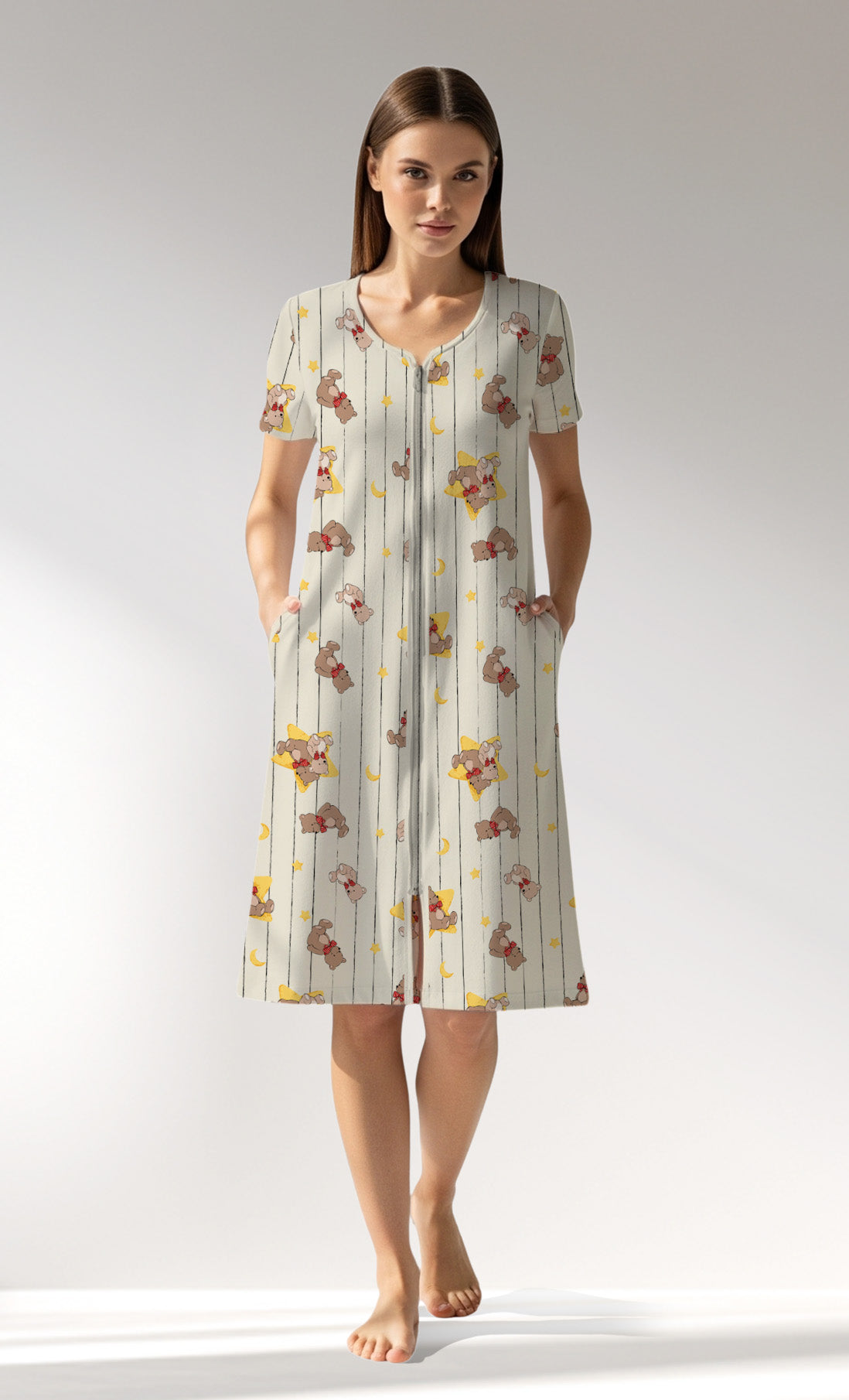 Woman Supreme Bear Home Dress - ROTASYON - Image 3