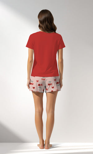 Woman Supreme Cherrybear Short Set - B-18-1555 - Image 3