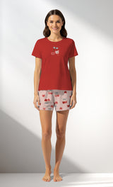 Woman Supreme Cherrybear Short Set - B-18-1555 - Image 1