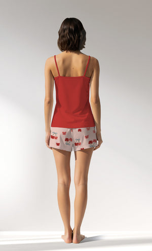 Woman Supreme Cherrybear Thin Strap Short Set - B-18-1555 - Image 3