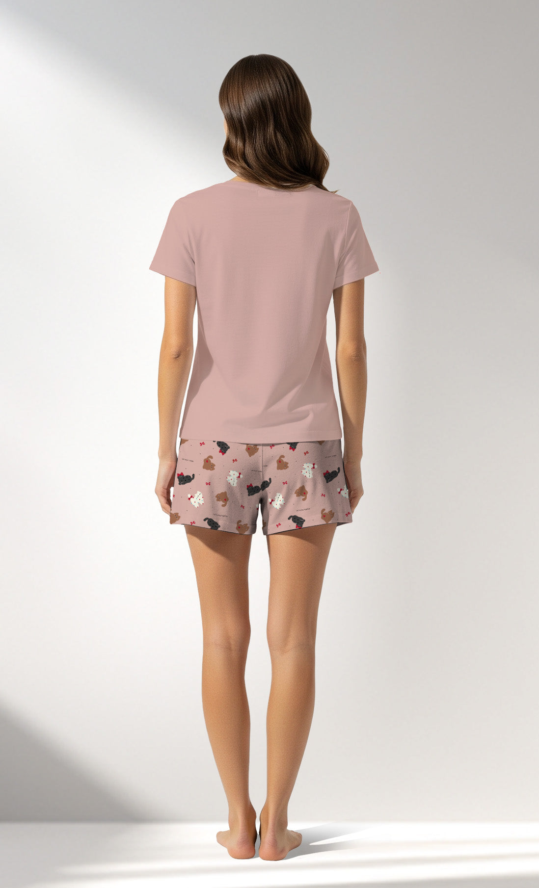 Woman Supreme Taira Pregnant Short Set - A-EG MAVI - Image 3