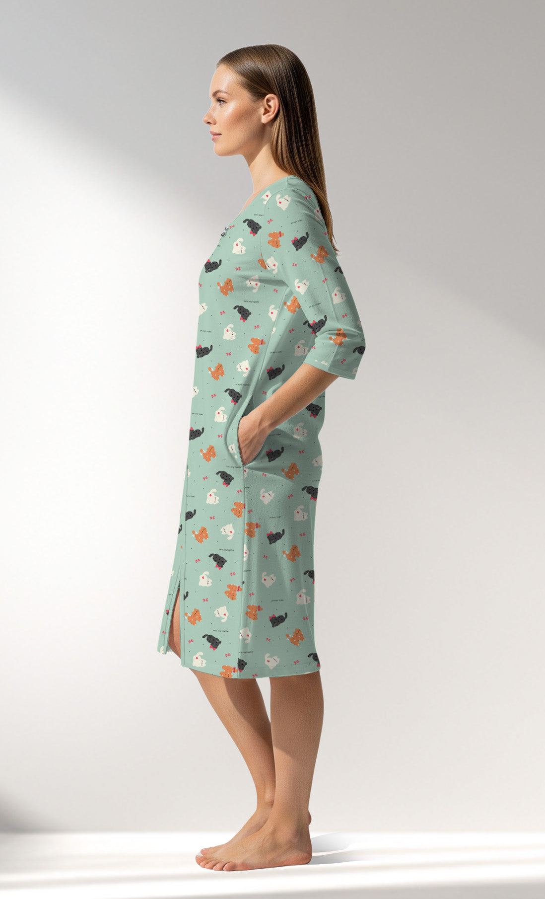 Woman Supreme Baliko Home Dress - ROTASYON - Image 2