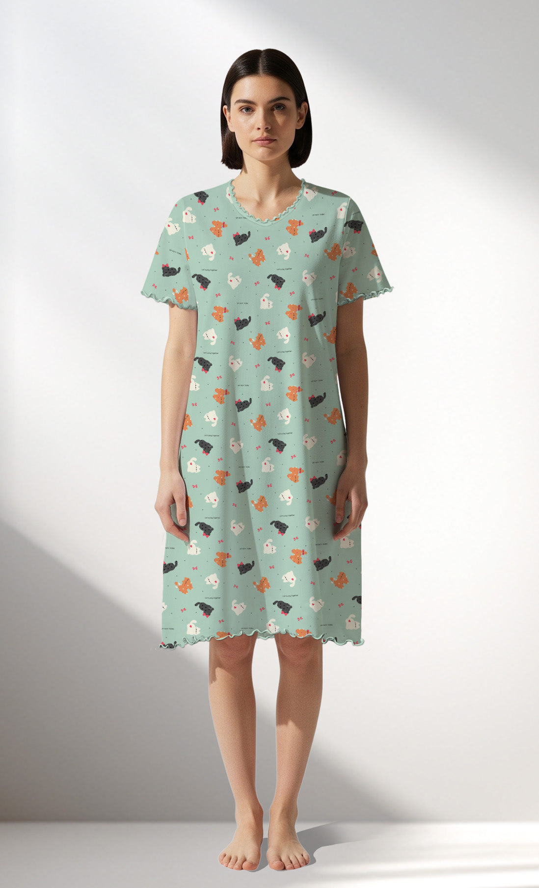 Woman Supreme Baliko Short Sleeve Tunic - ROTASYON - Image 1