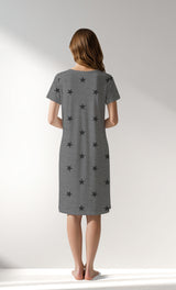 Woman Supreme Supernova Pregnant Tunic - A-ROTASYON (GRI ZEMIN) - Image 3