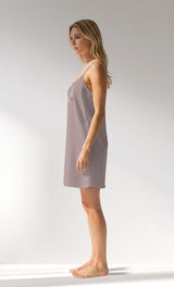 Woman Supreme Plaidwing Thin Strap Tunic - A-KOYU KREM - Image 2