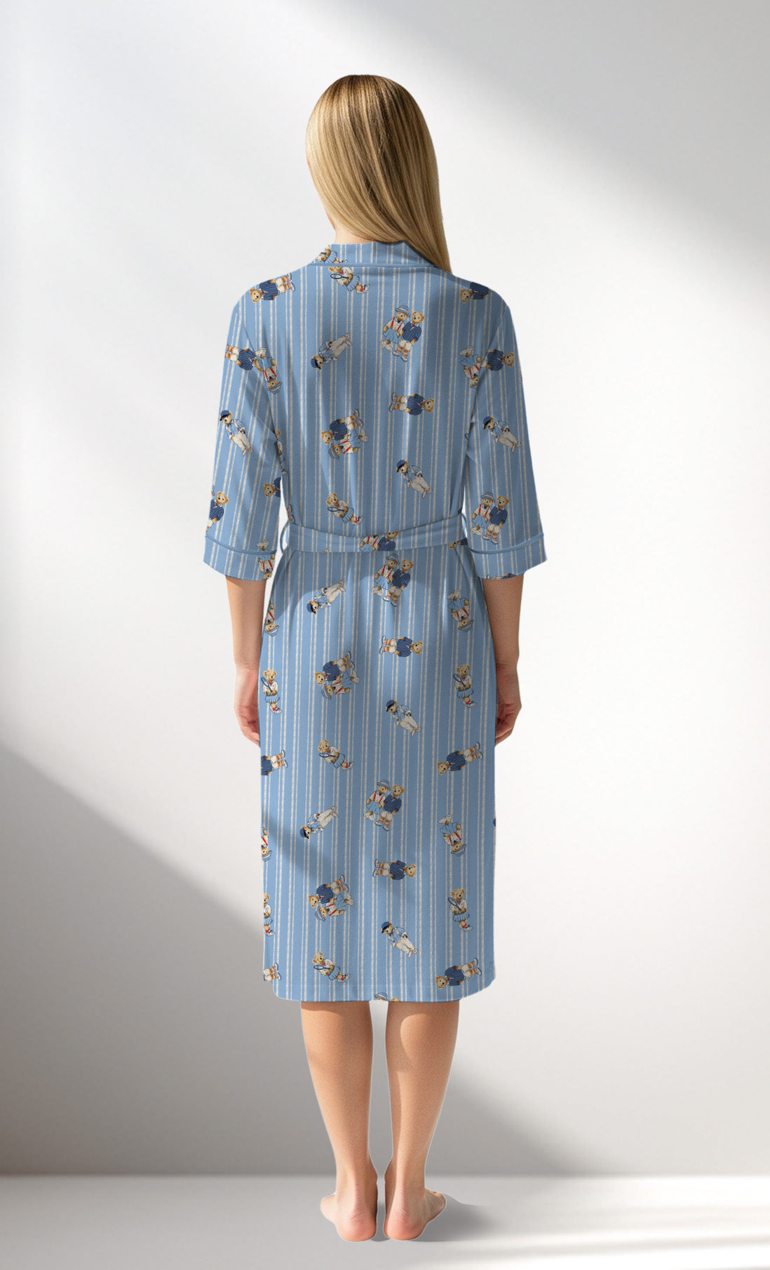 Woman Supreme Polobear Dressing Gown - ROTASYON - Image 3