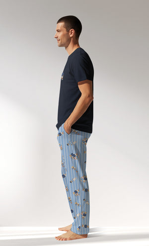 Man Supreme Bearly Pyjama Set - A-19-3923 - Image 2