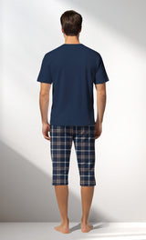 Man Supreme NewVision Capri Set - A-LACIVERT - Image 3