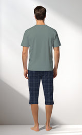 Man Supreme BeachClub Capri Set - B-YESIL - Image 3
