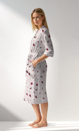 Woman Supreme CoffeTime Dressing Gown - ROTASYON - Image 2