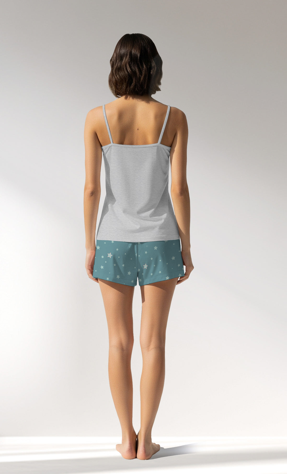Woman Supreme ForestStars Thin Strap Short Set - B-EG-0 - Image 3