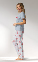 Woman Supreme Crabbing Pyjama Set - A-13-4103 - Image 2