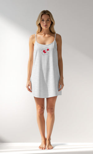 Woman Supreme HeartBeat Thin Strap Tunic - B-KAR MELANJ - Image 1