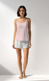 Woman Supreme JuicyMood Thin Strap Short Set - A-A.PEMBE - Image 1