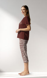 Woman Supreme DayDream Capri Set - B-19-1337 - Image 2