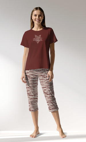 Woman Supreme DayDream Capri Set - B-19-1337 - Image 1